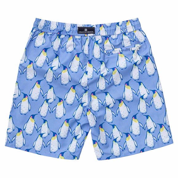 Mens Penguin Patrol Volley Boardies - Picture 3 of 4